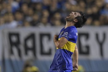 Nicolás Lodeiro con Boca Juniors