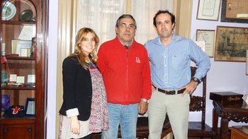 Virginia Molfese, Sergio Castro y Santiago Lema