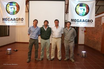 Gustavo Ferrés, Joaquín Otegui Perrier, Juan Miguel Otegui y Santiago Raffo
