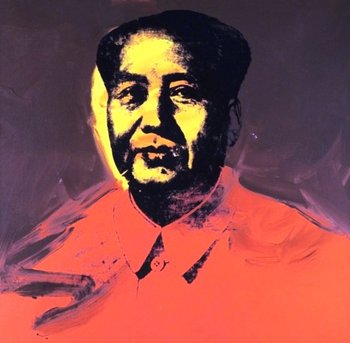 La obra que Andy Warhol pintó del lider comunista Mao Zedong<br>
