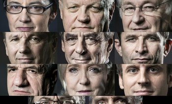Los once candidatos a la presidencia en Francia