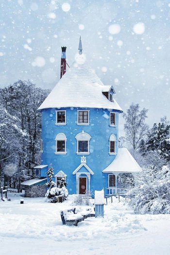 Casa Moomin en Naantali, Finlandia<br>