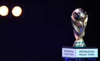 El trofeo FIFA