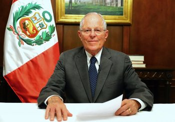 Presidente de Perú, Pedro Pablo Kuczynski<br>