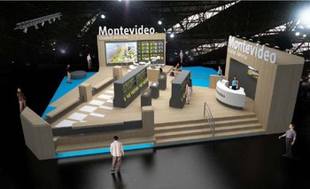 El stand de Montevideo tendrá 200 metros cuadrados, recrea la rambla de la ciudad y los libros estarán divididos según género. <br>