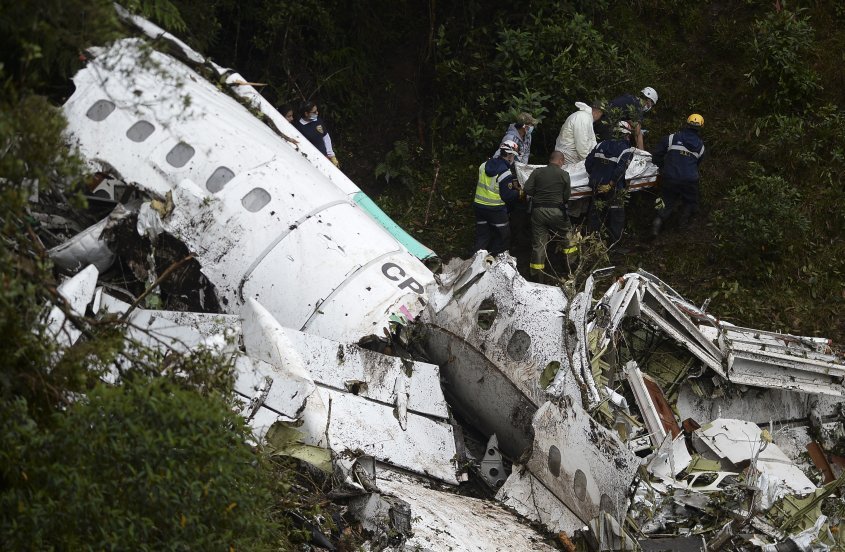 Estas fueron las causas de la tragedia del avión que transportaba a  Chapecoense