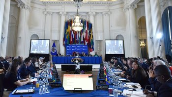 Foto de archivo. El Congreso de la OEA sesionó este jueves de forma extraordinaria, ante las "atrocidades" de la guerra entre Rusia y Ucrania