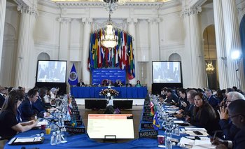 Foto de archivo. El Congreso de la OEA sesionó este jueves de forma extraordinaria, ante las "atrocidades" de la guerra entre Rusia y Ucrania