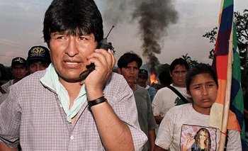 Evo Morales creció políticamente por encabezar la resistencia de los cocaleros a la erradicación de la coca.