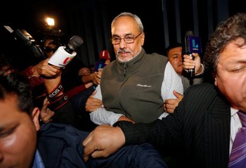 Manuel Burga, ex Presidente de la Federación Peruana también detenido<br>