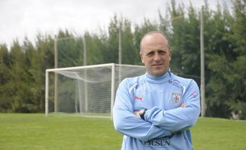Fabián Coito, director técnico de la selección Sub 20.<br>