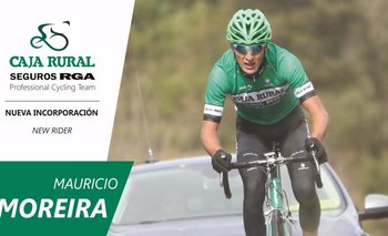 Mauricio Moreira fue anunciado como ciclista profesional de Caja Rural