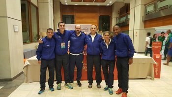 La delegación uruguaya para el Mundial de Penyagolosa 