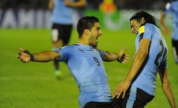Luis Suárez y Edinson Cavani, los dos delanteros históricos de Uruguay