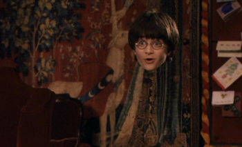 Captura de la película Harry Potter y la piedra filosofal