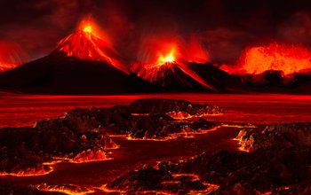 Una serie de erupciones volcánicas masivas es una de las posibles causas de esta extinción masiva en la Tierra
