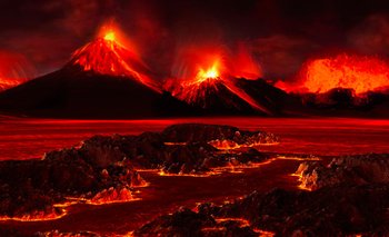 Una serie de erupciones volcánicas masivas es una de las posibles causas de esta extinción masiva en la Tierra