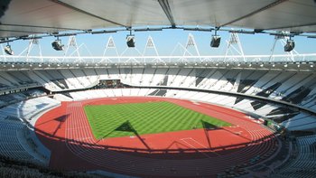 El Estadio Olímpico espera el inicio de las competiciones de atletismo, que se desarrollarán entre el 3 y 12 de agosto